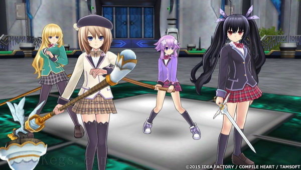 激次元组合：布兰+海王星 VS 僵尸军团.MegaTagmension Blanc + Neptune VS Zombies