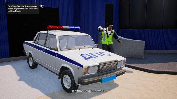 GAI Stops Auto: Right Version Simulator