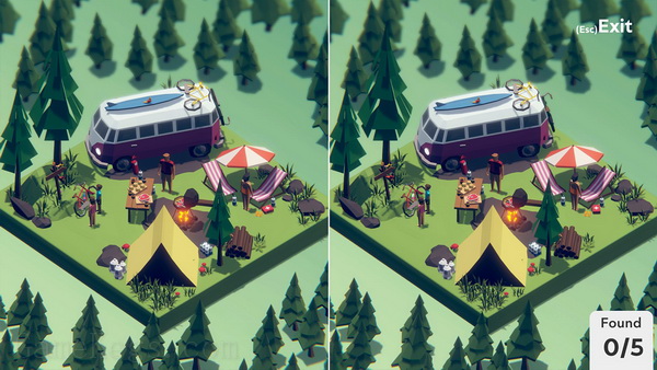 3D找茬.Tiny Lands