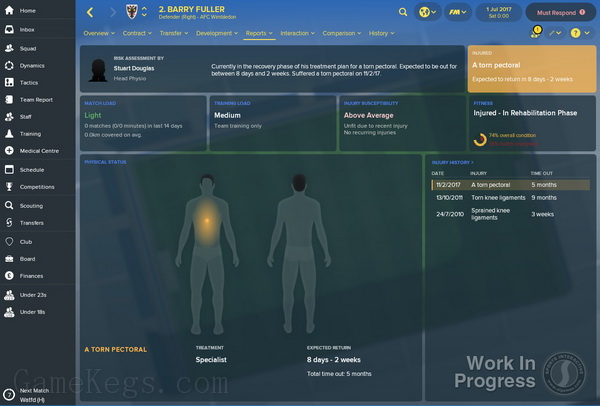 FM足球经理2018.Football Manager 2018