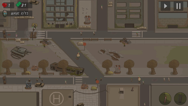 最后的希望：防御僵尸 塔防.The Last Hope: Zombie Defense