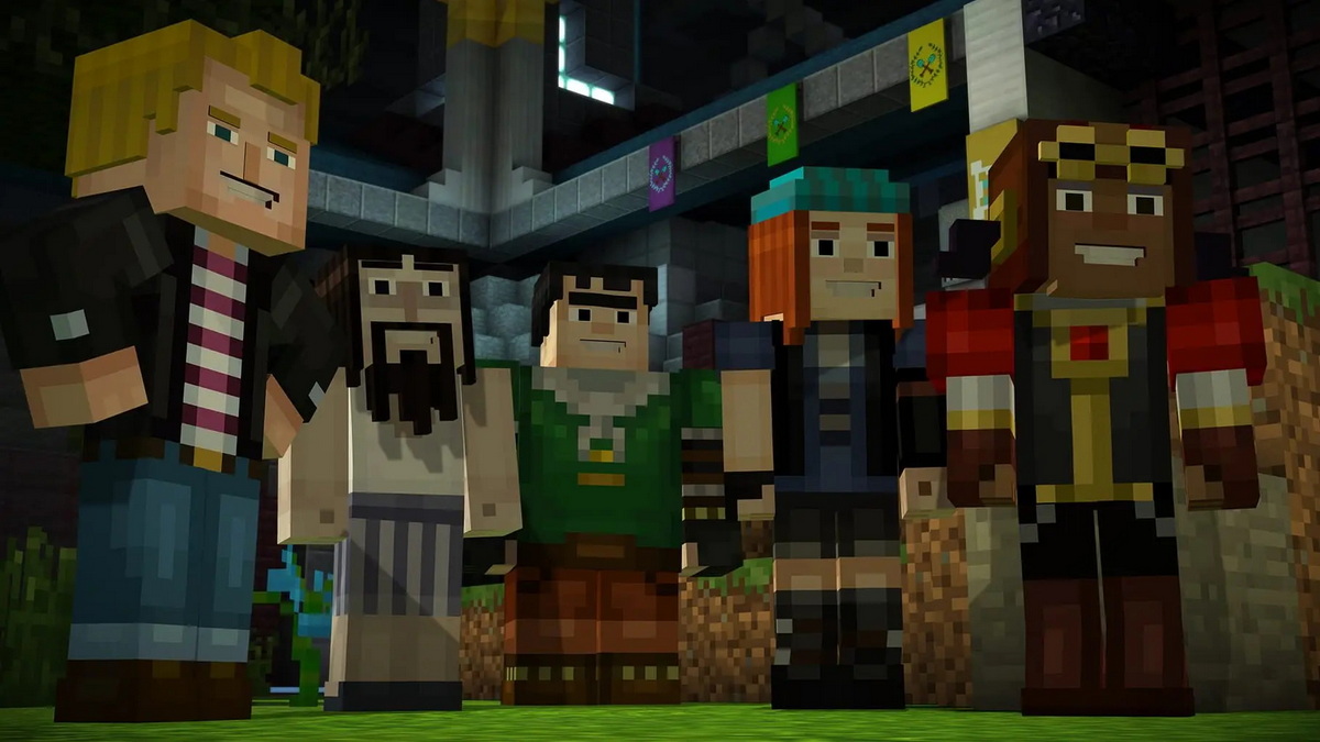我的世界的故事模式：完整的冒险.Minecraft Story Mode The Complete Adventure