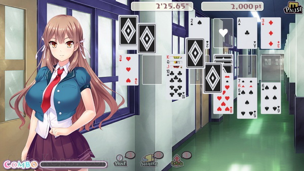 美少女接龙扑克.Pretty Girls Klondike Solitaire