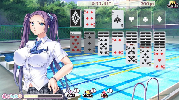 美少女接龙扑克.Pretty Girls Klondike Solitaire