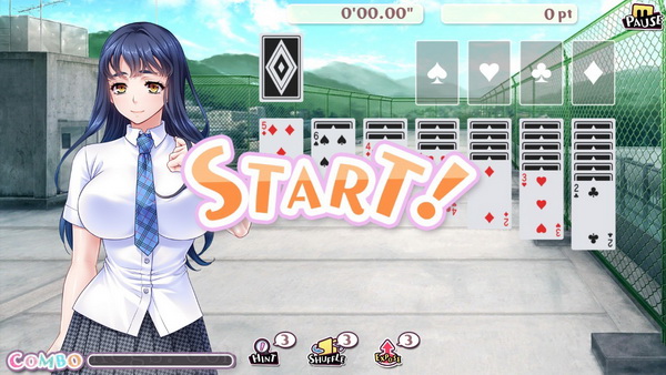 美少女接龙扑克.Pretty Girls Klondike Solitaire