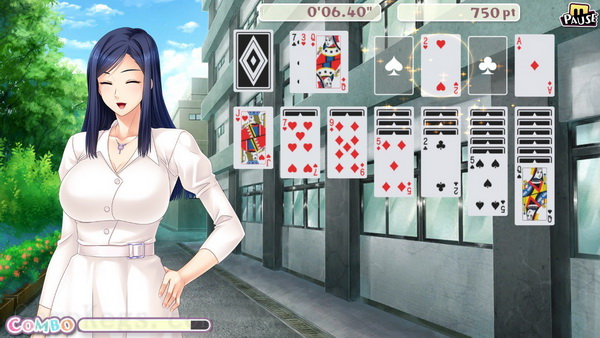美少女接龙扑克.Pretty Girls Klondike Solitaire