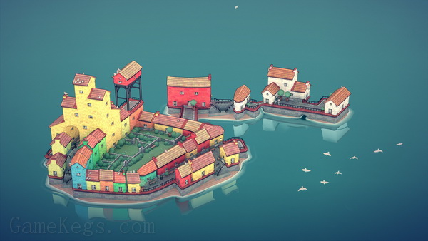 城镇叠叠乐.Townscaper