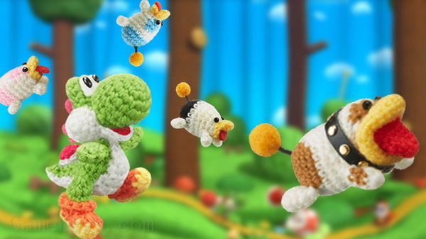波奇与毛线耀西.Poochy & Yoshi Wool World