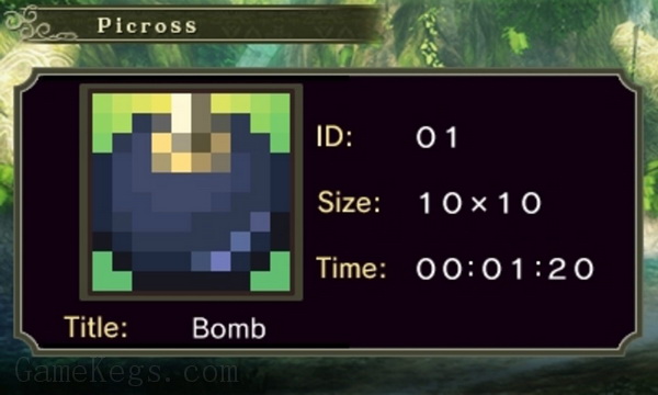 塞尔达传说：黄昏公主绘图方块.My Nintendo Picross: The Legend of Zelda Twilight Princess