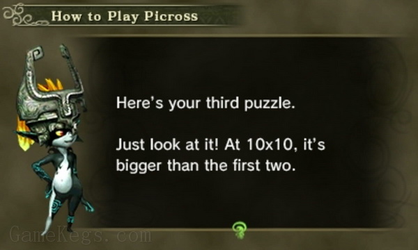 塞尔达传说：黄昏公主绘图方块.My Nintendo Picross: The Legend of Zelda Twilight Princess