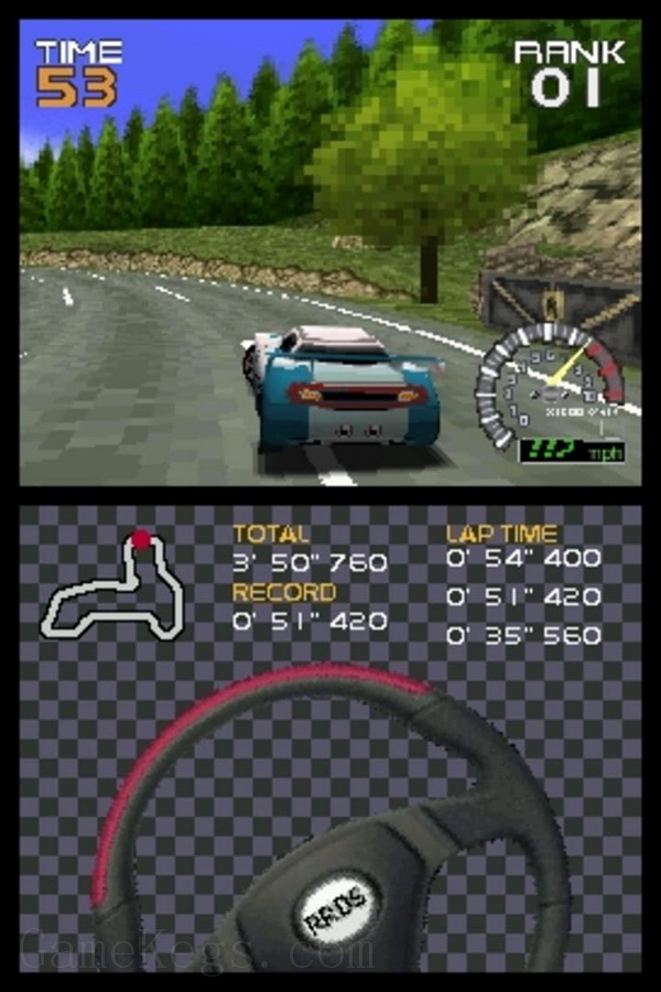 山脊赛车.Ridge Racers 3D