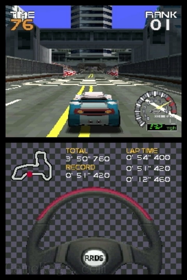 山脊赛车.Ridge Racers 3D