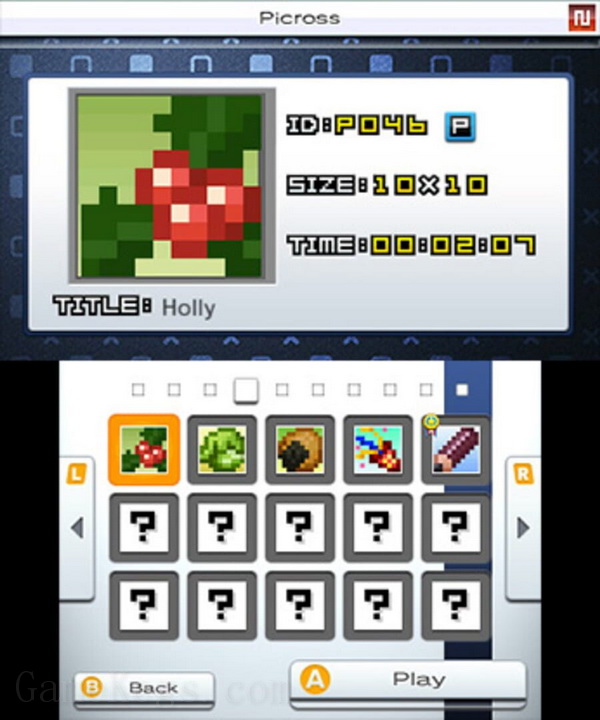 绘图方块e8.Picross e8