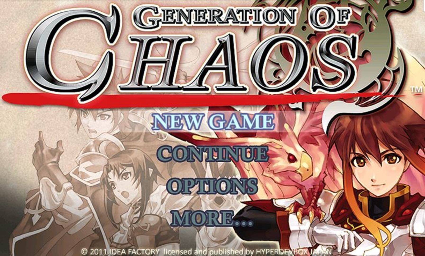 新天魔界：混沌世代IV.Generation of Chaos