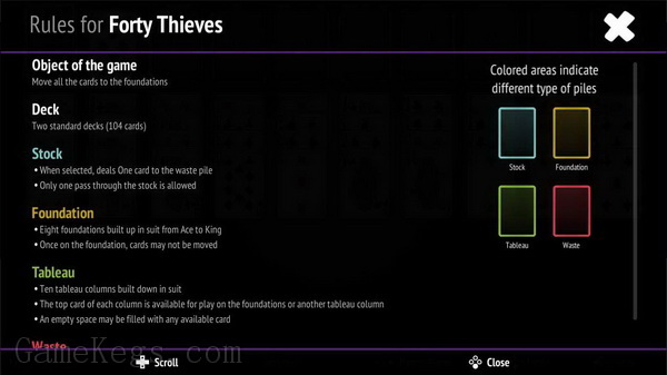 四十大盗纸牌合集.Forty Thieves Collection