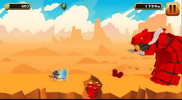 方块武士：奔跑的方块.Cube Samurai: Run Squared