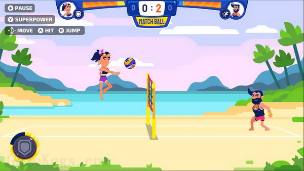 沙滩排球挑战赛.Beach Volleyball Challenge