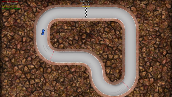 俯视赛车.Top Down Racer