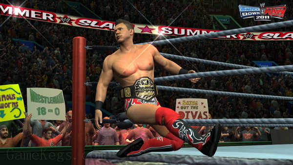 美国职业摔跤职业摔角2011.WWE SmackDown vs Raw 2011