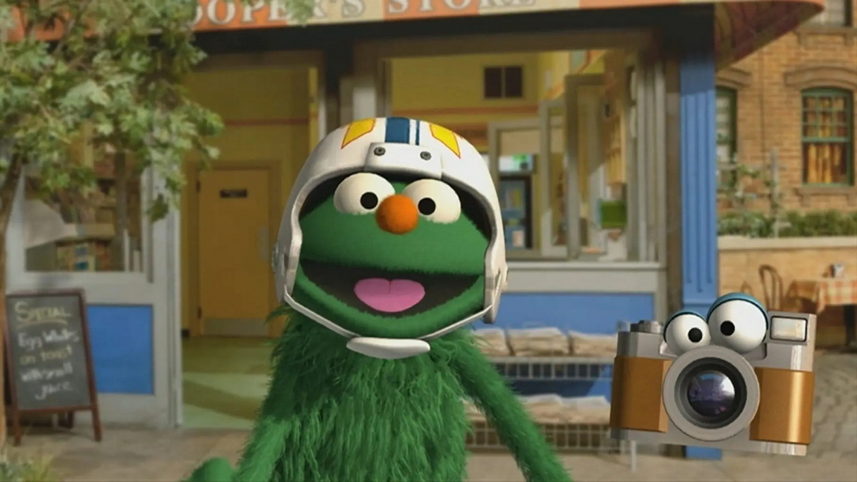 体感芝麻街电视互动游戏.Kinect Sesame Street TV