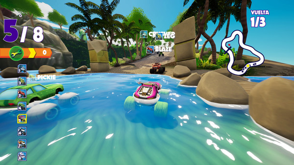 旋风战车队: 速度城赛车.Blaze and the Monster Machines: Axle City Racers