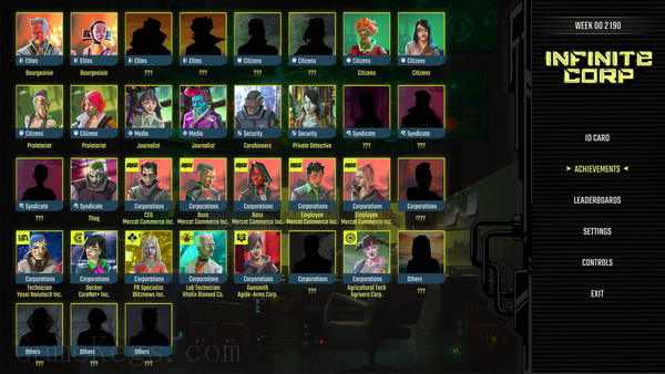 无限公司.InfiniteCorp: Cyberpunk Card Game