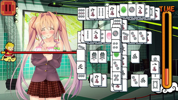 美女麻将牌.Pretty Girls Mahjong Solitaire