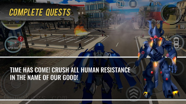 机器人汽车战争：改造战斗机器.Car Robot War: Transform Battle Machines