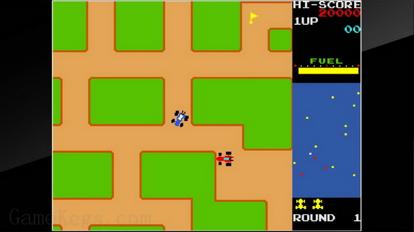 街机博物馆：拉力赛X.Arcade Archives: Rally-X