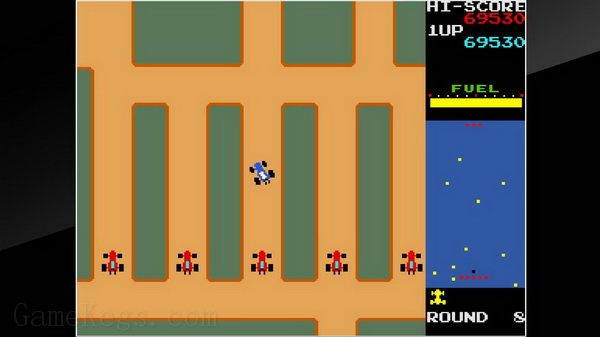 街机博物馆：拉力赛X.Arcade Archives: Rally-X