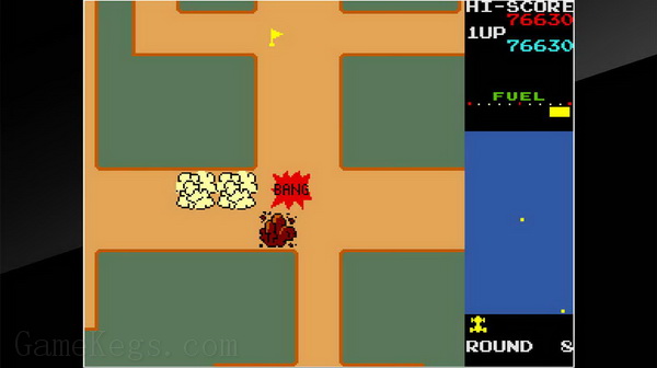 街机博物馆：拉力赛X.Arcade Archives: Rally-X