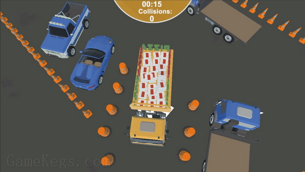 披萨送货车.Pizza Parking