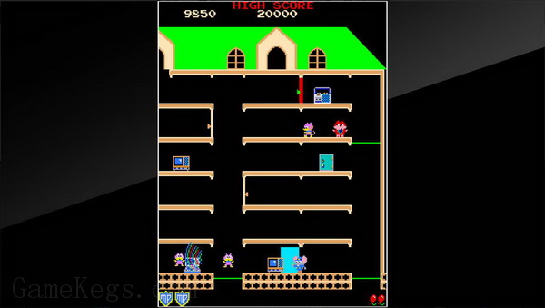 街机博物馆：猫捉老鼠.Arcade Archives MAPPY