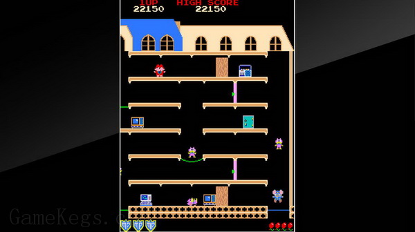 街机博物馆：猫捉老鼠.Arcade Archives MAPPY