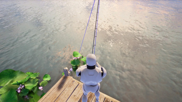 大明湖畔荷花钓鱼.Fishing at Lotus Lakes