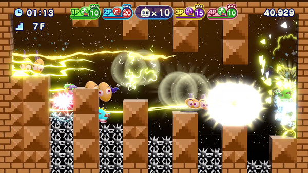 泡泡龙4：伙伴 – 头骨怪与创意工坊.Bubble Bobble 4 Friends: The Baron Is Back!