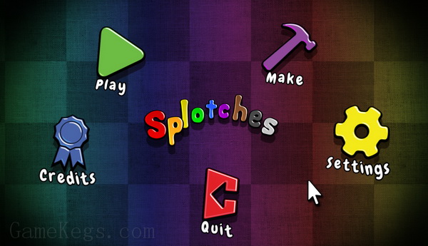 绘色彩虹球.Splotches