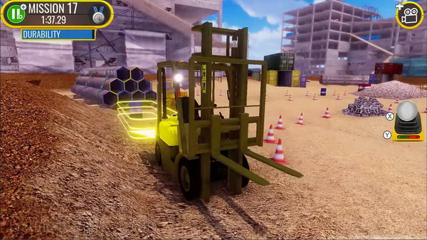 建筑工地驾驶模拟.Construction Site Driver
