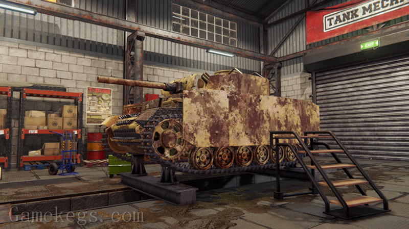后勤模拟器.Tank Mechanic Simulator