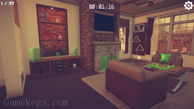 3D拼图：现代房屋.3D PUZZLE Modern House