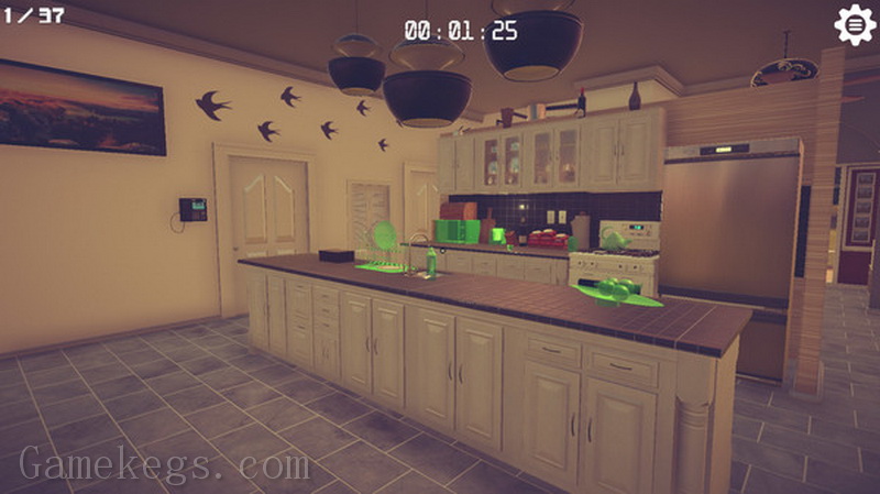 3D拼图：现代房屋.3D PUZZLE Modern House