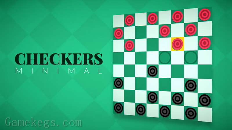 西洋跳棋：极简版.Checkers Minimal