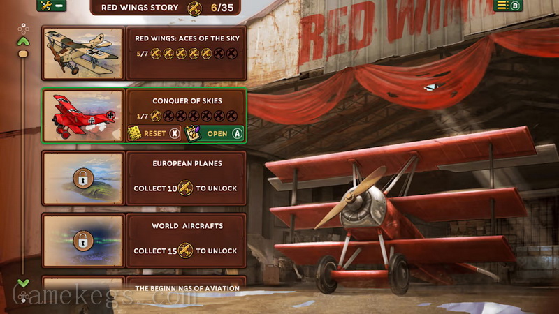 红色翅膀：彩色飞机.Red Wings: Coloring Planes