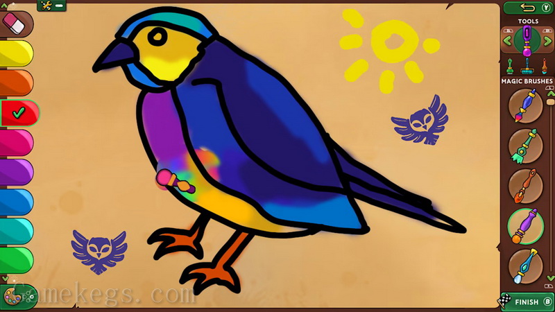 红色翅膀：彩色飞机.Red Wings: Coloring Planes