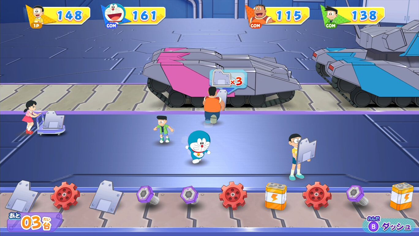 哆啦A梦：大雄的宇宙小战争.Game Doraemon Nobita’s Space War 2021