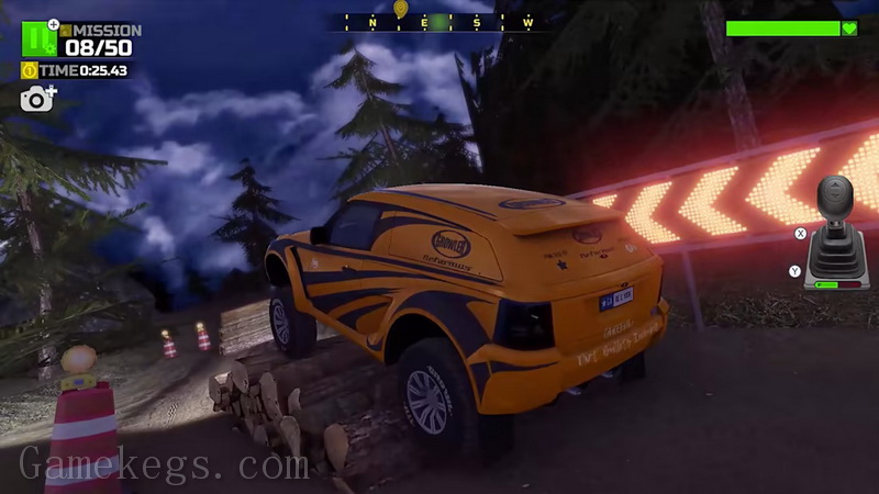 越野夜间赛车.Offroad Night Racing