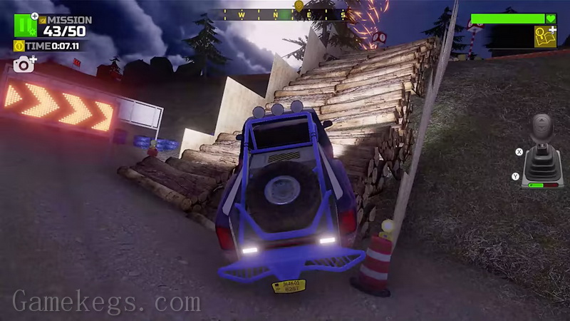 越野夜间赛车.Offroad Night Racing