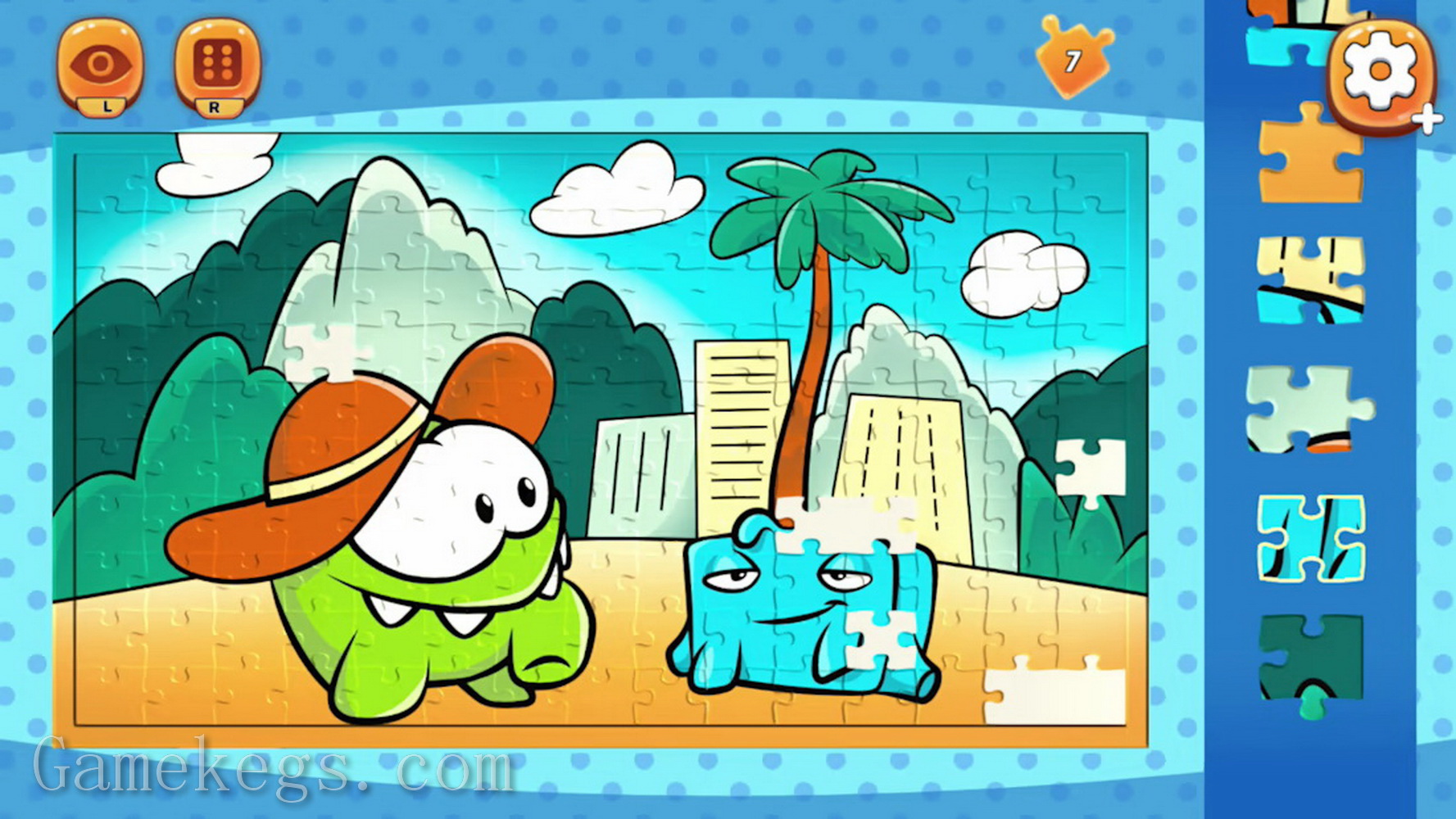 奥姆：涂色，卡通和拼图.Om Nom: Coloring, Toons & Puzzle