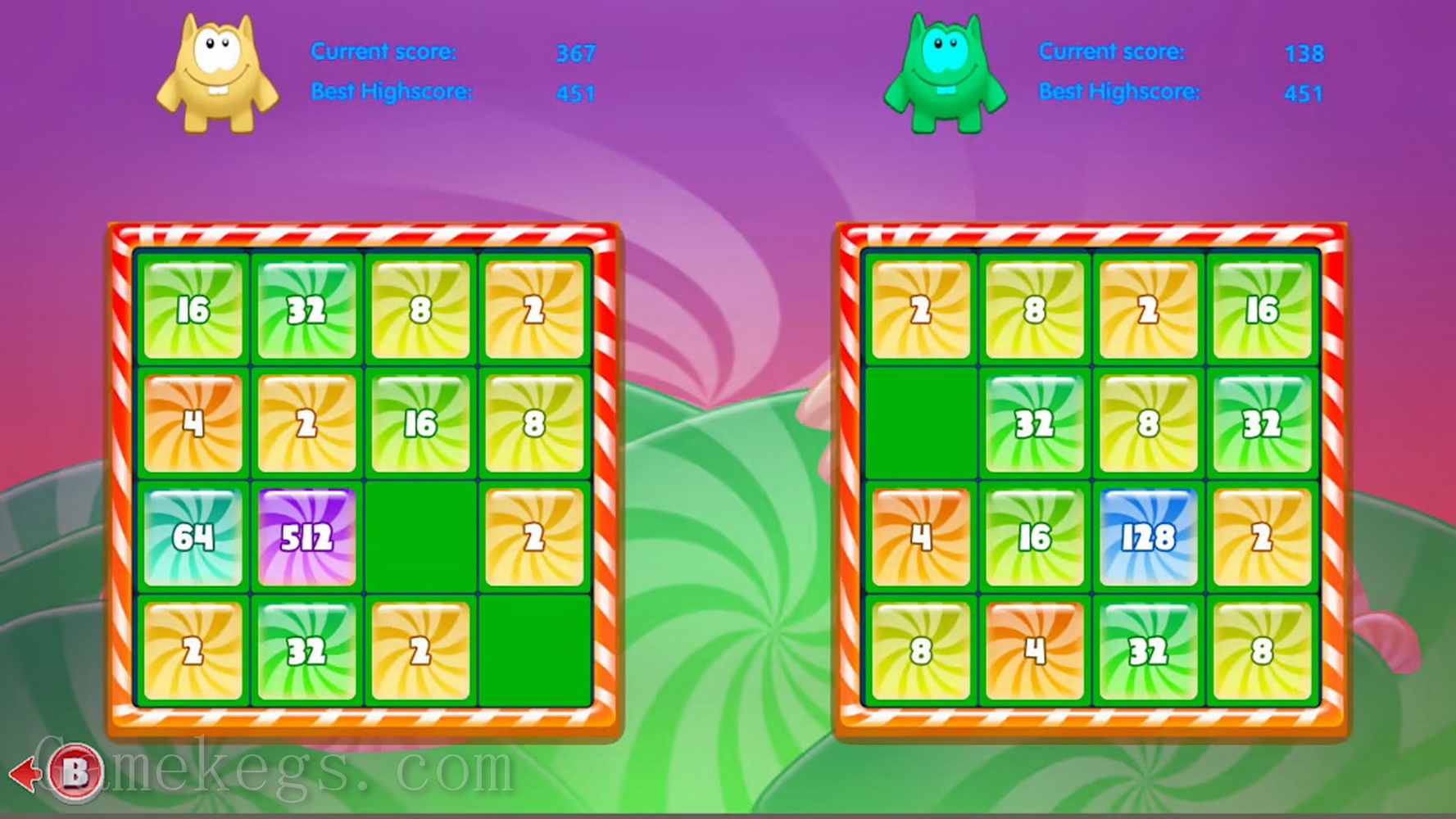 糖果2048消除挑战.Candy 2048 Challenge