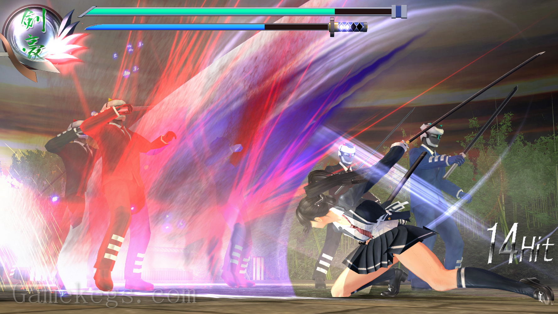 巫剑神威控.Mitsurugi Kamui Hikae